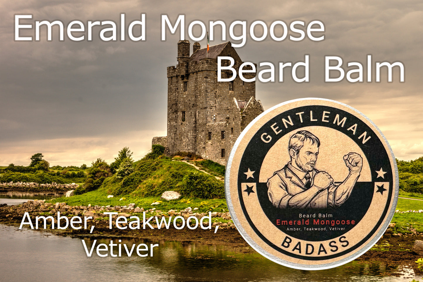 Emerald Mongoose Beard Balm - 2 oz.