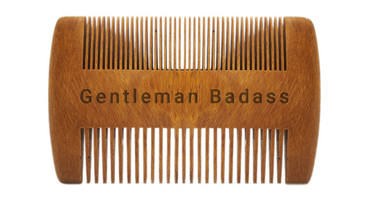 Green Sandalwood Beard Comb - Member Pricing